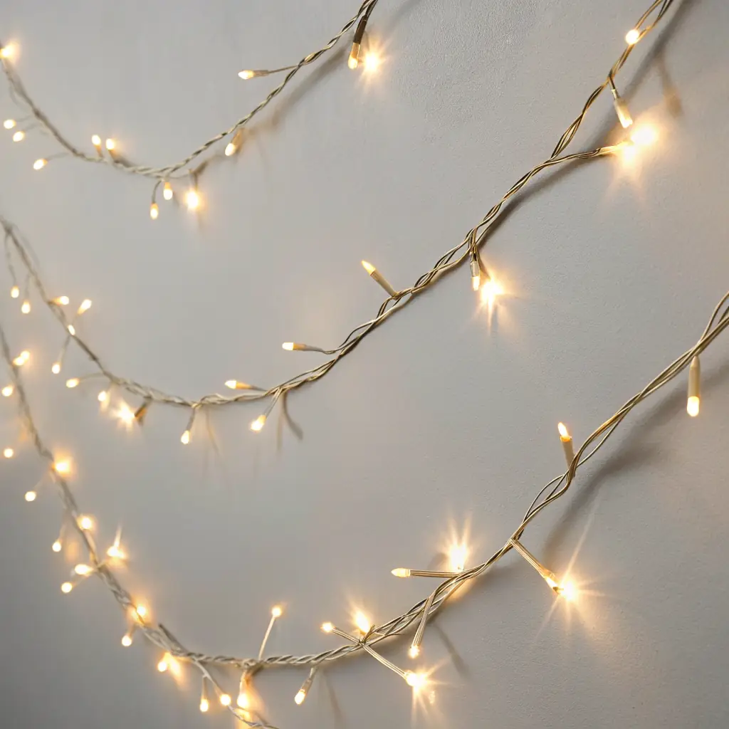 String Light Chandeliers